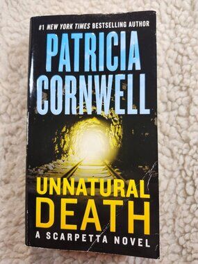 Patricia Cornwell Unnatural Death Paperback 2025 Scarpetta Novel Mass Market